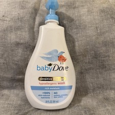 Baby Dove Sensitive Skin Care Baby Wash Rich Moisturewith Pump Jumbo Size 20 ox.