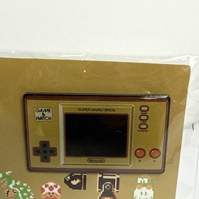 Nintendo 35th Game & Watch Super Mario Bros Japan Limited Pin. USA Seller.  New