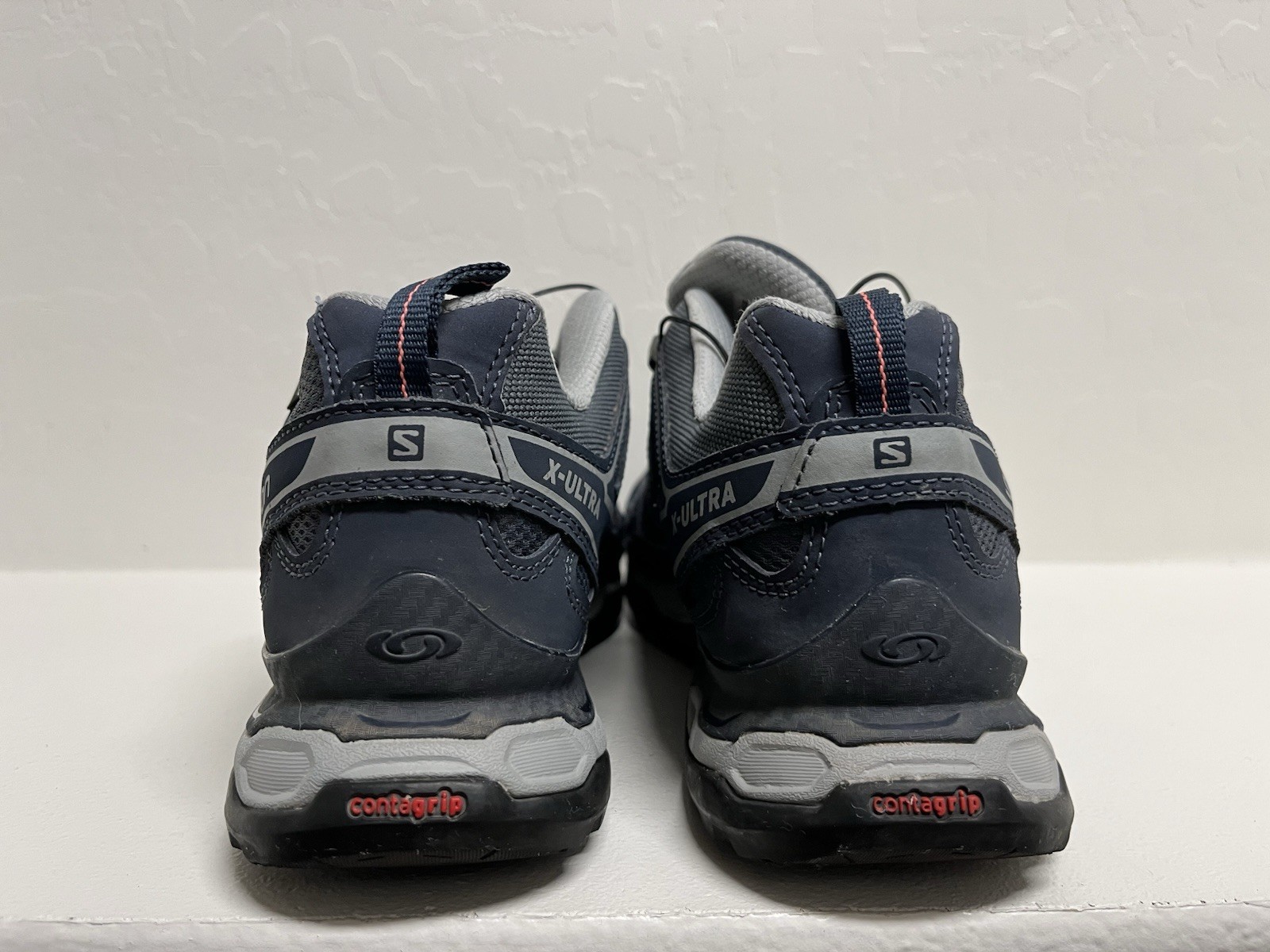 Scarpe Salomon X Ultra 3 blu grigio Gore Tex GTX trekking trail running uomo taglia 9