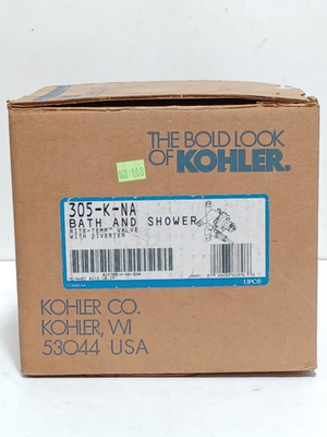 #ad #ad NEW▪Kohler K 305 K NA RITE TEMP Pressure Balancing Valve w Push Button Diverter $45.00