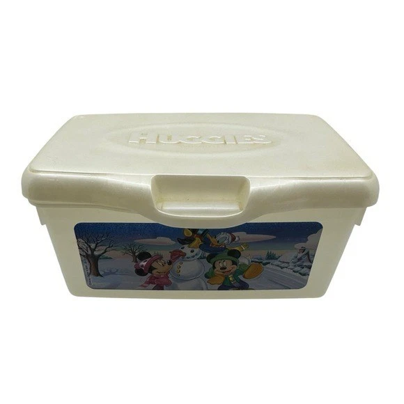 Vintage Disney Mickey Mouse & Friends Huggies Wipes Container Empty Refillable
Opens in a new window