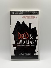 Dead and  Breakfast Sony PSP UMD Movie 2005 CIB Complete in Box.