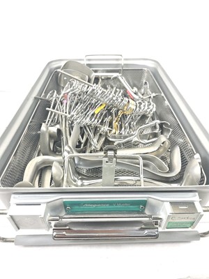 Sonde Utérine Courbée OB/GYN 13 Pouces - Instrument Chirurgical Malléable, Neuf