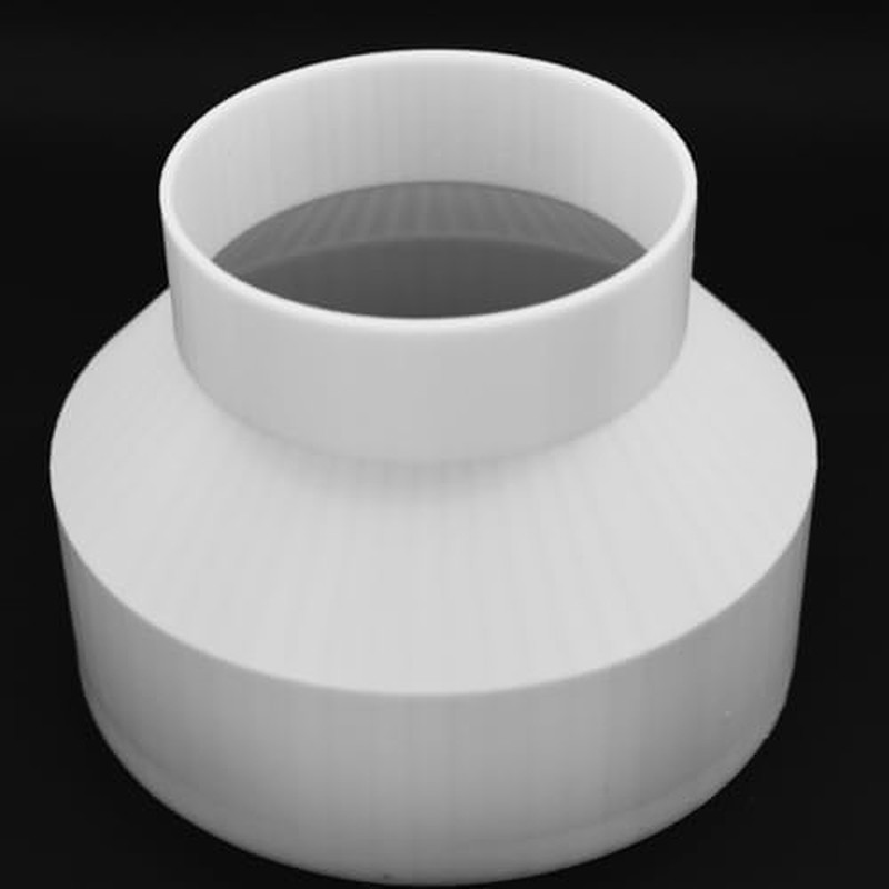 Round Ducting Reducer 150Mm to 100Mm - 6 to 4 Inch Duct Pipe Reduction Coupler f