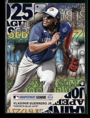 2025 Topps #TG-7 Vladimir Guerrero Jr. Training Grounds Toronto Blue Jays