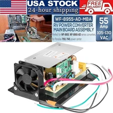 RV Power Converter Main Board 55 Amp for RV Trailer Camper WF-8955, WF-8900-AD