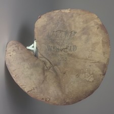 Antique Winfield Baseball Catchers Mitt Turn Of The Century Kids Toddler Youth