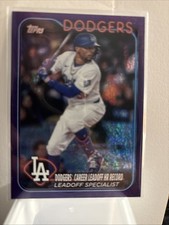 Mookie Betts 2025 Topps Update #US334 PURPLE FOILBOARD SP DODGERS /799