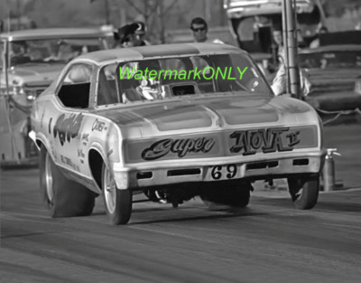 ''Randy Walls'' 1969 Chevy Nova ''Super Nova'' NITRO Funny Car PHOTO! #(35)