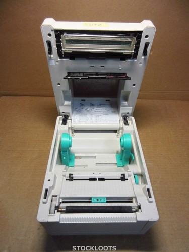 TOSHIBA B-EV4D-TS14-QM-R NETWORK USB Thermal 108mm Label Printer 89.8 KM + PSU - Afbeelding 3 van 4