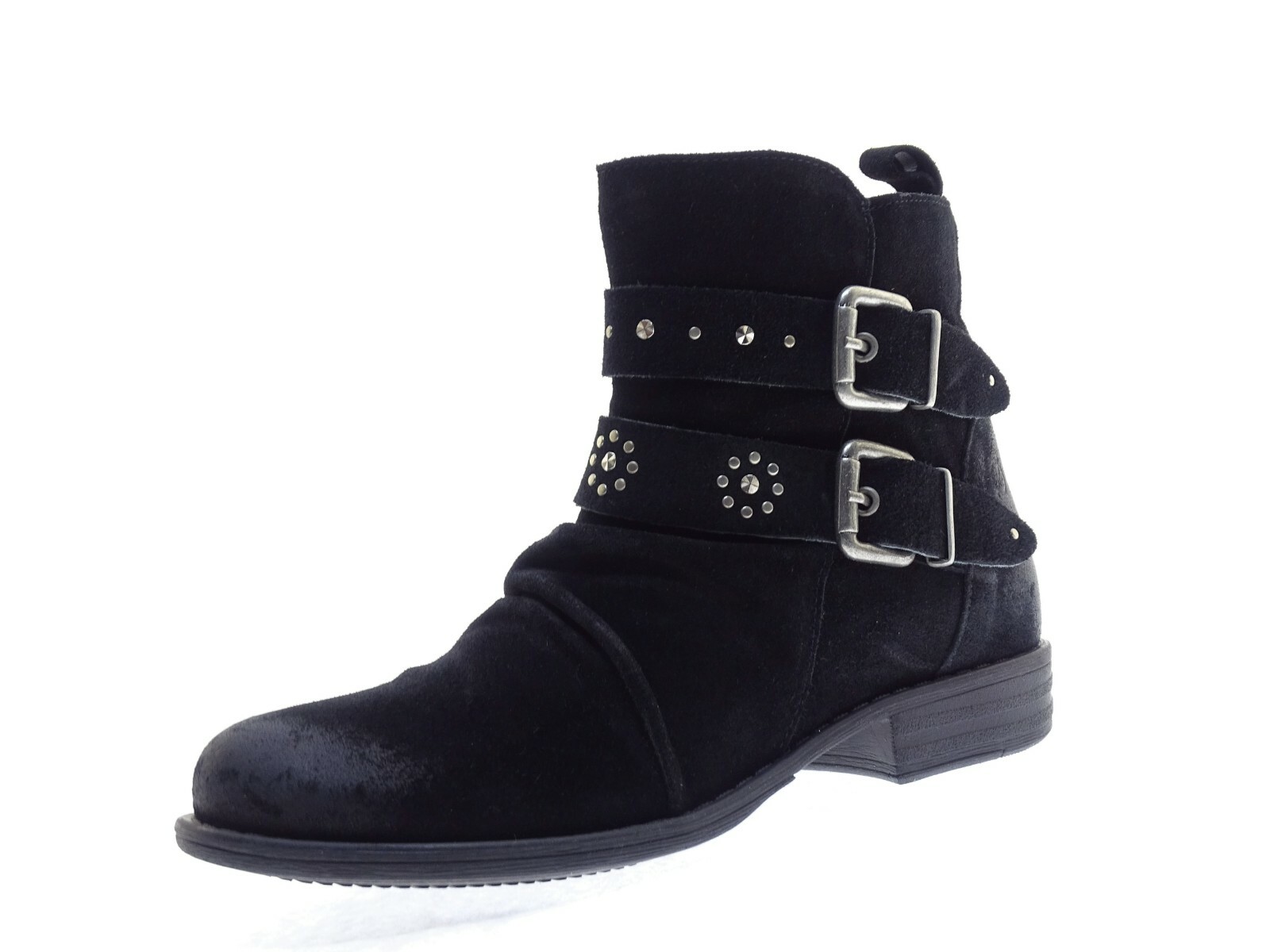 Байкерские ботинки Paul Vesterbro от Damen Schuhe Stiefeletten Gr 39 Leder Schwarz 14490₽