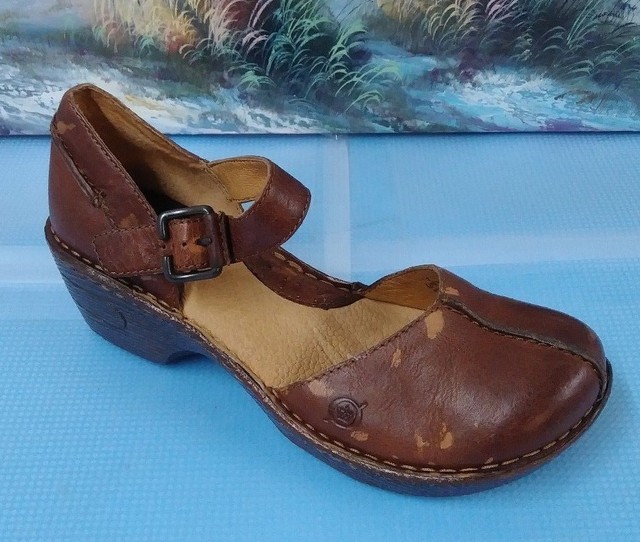 boc leather sandals