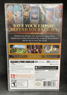 Romancing SaGa 2: Revenge of the Seven (Nintendo Switch) NEW