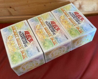 Yu-Gi-Oh Card Game Duel Monsters SECRET SHINY BOX limited 3 BOX