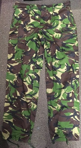 BRITISH ARMY DESERT COMBAT TROUSERS - USED - WORK TROUSERS - FISHING / CAMPING E - Foto 6