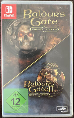 Baldurs Gate / Baldurs Gate II (2) Enhanced Edition (Nintendo Switch, 2019)