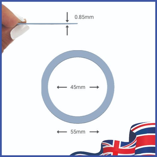 Universal Adhesive MagSafe Charging Conversion Kit Olixar Blue – 2 Pack - Picture 2 of 12