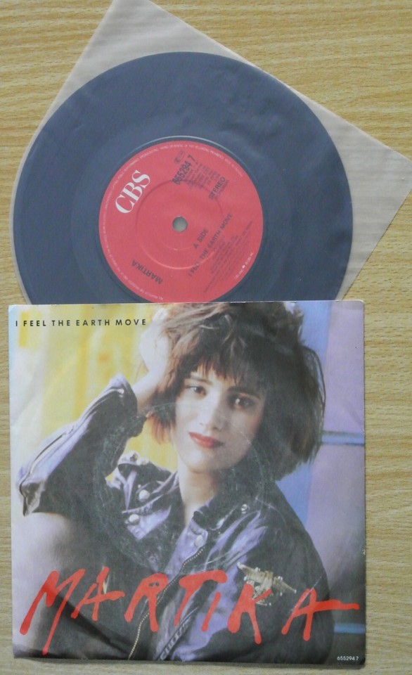 Martika I Feel The Earth Move (CBS Records, 655294 7) [7” Vinyl] eBay