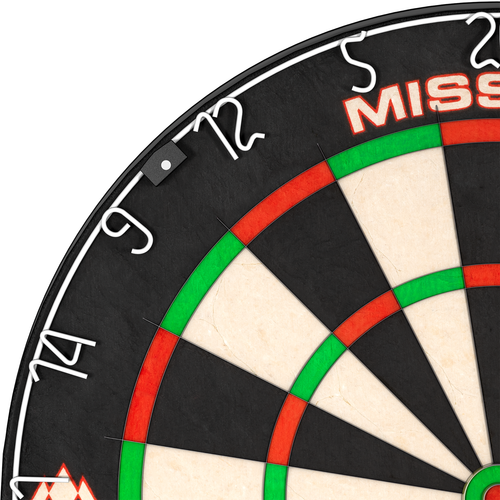 Dartboard Mission Samurai II Freccetta professionale filo ultrasottile - Foto 7 di 12