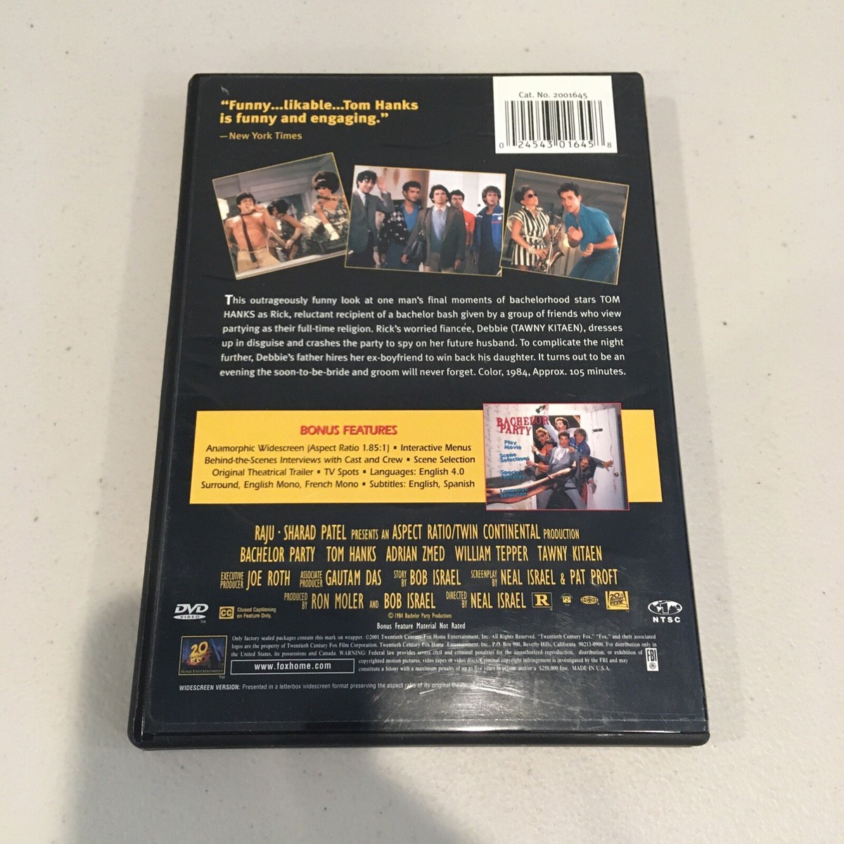 Hogmanay Party From Blair Castle [DVD](中古品) Bachelor Party DVD OOP Tom Hanks, Adrian Zmed, William Temper