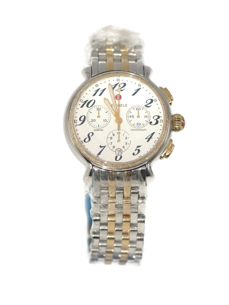 MICHELE Fluette Diamond Chronograph Watch Michele Fluette Diamond Chronograph Stainless Steel Women main image 3