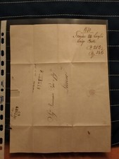 Prefilatelia. Toscana, Firenze/Livorno 24-7-1840. Con Testo. Vollmeier 4 P.