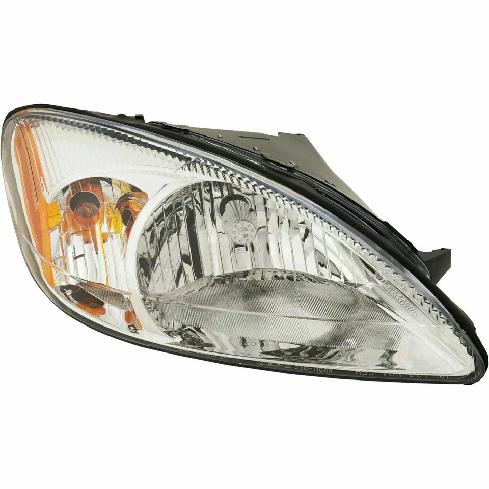 Set of 2 Driver and Passenger Side Head Lamp Assembly Fits 2000-2007 Ford Taurus - Image 3 of 4