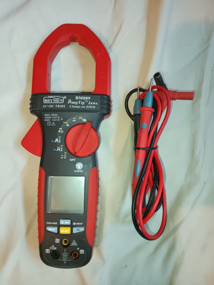 Brymen BM089 Digital Clamp Current Multimeter eBay