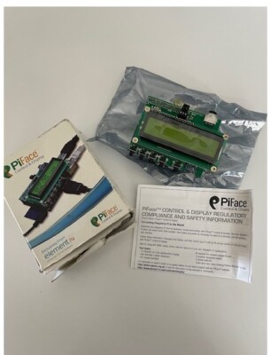 NEW - ELEMENT 14 PI FACE RASPBERRY PI Control & Display Board w/display 83-15547