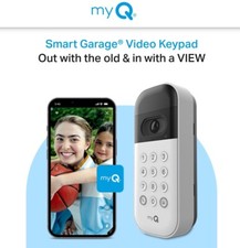Chamberlain myQ Smart Garage Video Keypad VKP1-MYQ Open Box-Brand New Cond.