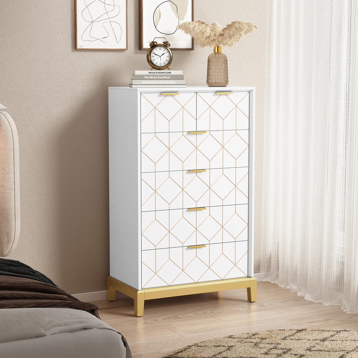 Gold Contemporary/Modern Dressers & Chests of Drawers for sale | eBay Gold Contemporary/Modern Dressers & Chests of Drawers for sale | eBay