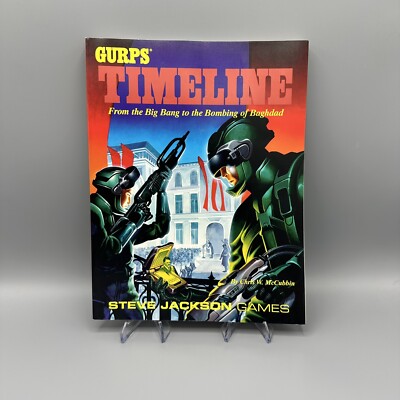 GURPS Timeline 1st Edition (Steve Jackson Games, 1992) - NEW - Roleplaying