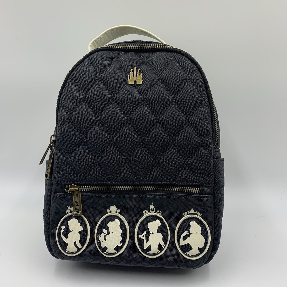 Loungefly Disney Princess Black Backpack Loungefly Disney Cinderella Evil Stepmother Backpack | Radar  main image 4