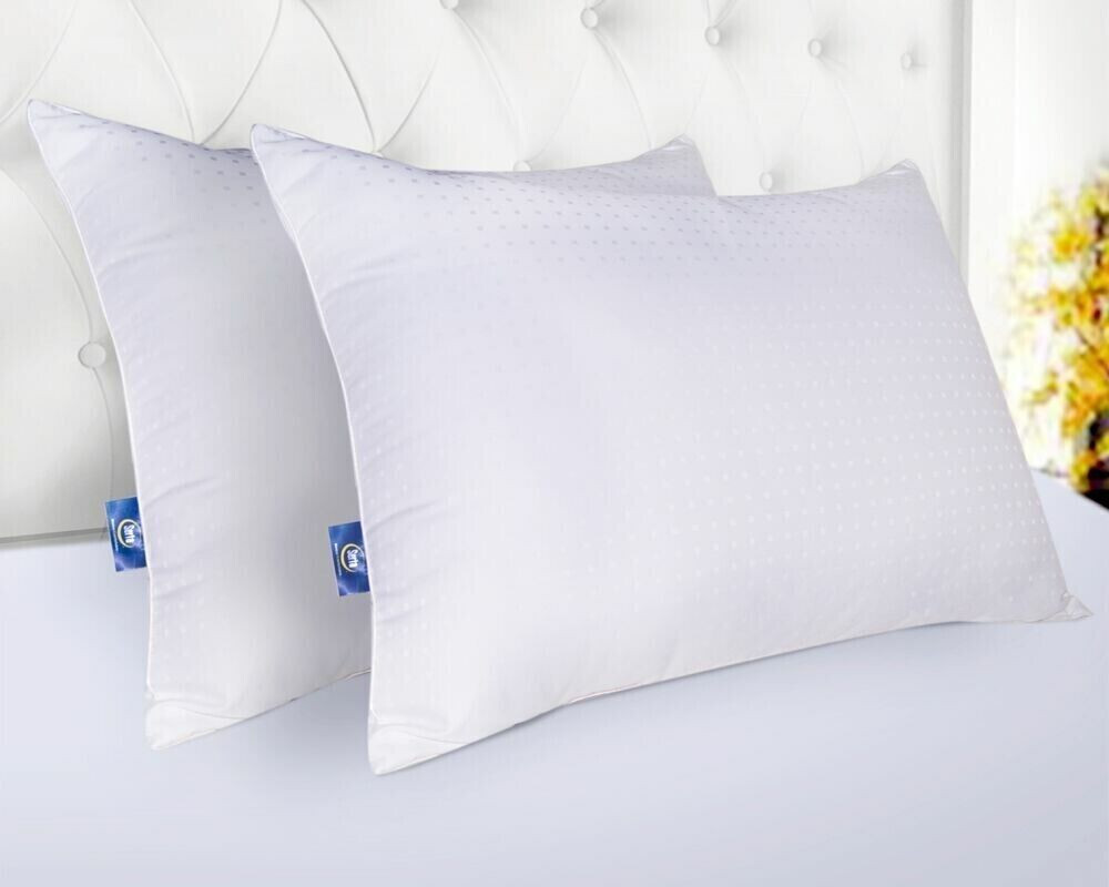 Sertapedic Won't Go Flat pillows Neck Pain Relief pack Size Queen /Standard