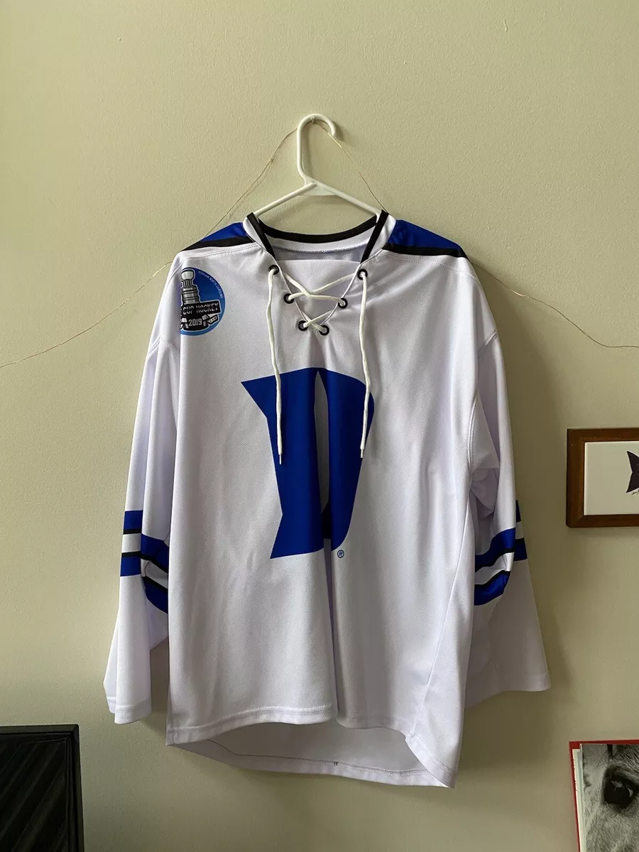 Duke Hockey Jersey Fuqua Blue Cup