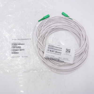 50' Corning SM Fiber Optic Patch Cable 1F 2.9mm SC/APC  White