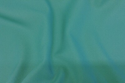 Milliken Textured Crepe Drapery Fabric Turquoise US Made DR11
