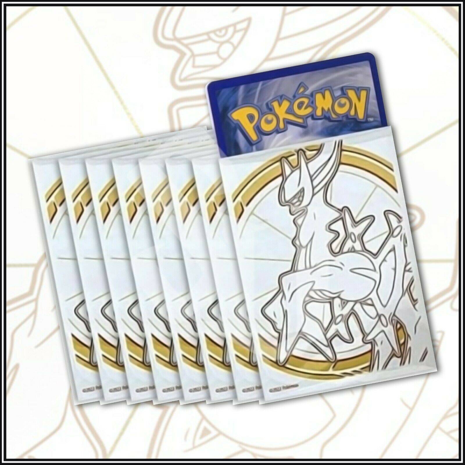 OFFICIAL POKEMON TCG: ARCEUS 65 SLEEVES | BRILLIANT STARS🔥