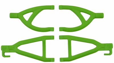 RPM R/C Products - Green Rear Upper & Lower A-arms For Traxxas Mini E-revo