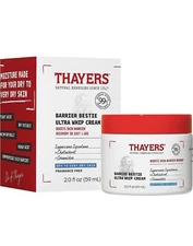 THAYERS Barrier Bestie Ultra Whip Face Cream Moisturizer Dry Skin 2oz Ceramides