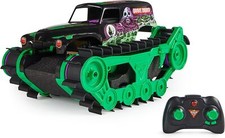 Monster Jam Grave Digger Trax All Terrain Remote Control Outdoor Vehicle