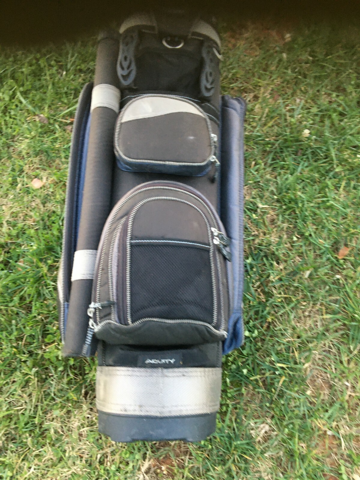 ACUITY GOLF BAGCART 13 WAY DIVIDERPADDED STRAPBLACK NO RAIN