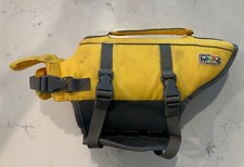 Outward Hound Granby Splash Yellow Dog Puppy Life Jacket, Small, Preowned