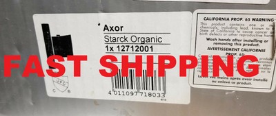 Hansgrohe 12712001 Axor Starck Organic Thermostatic Mixer Trim 5x5 - Chrome