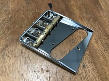 Aluminium Telecaster  Bridge-Tele Brass Compensated Saddles