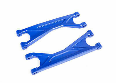 Traxxas Part 7829X Suspension 2 arms upper Blue L or R Heavy Duty X-Maxx New