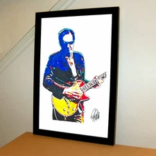 Joe Bonamassa Blues Hard Rock Guitar Music Poster Print Wall Art 11x17