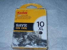 new no warranty genuine Kodak 10xl black ink Cartridge 10 xl retail 8237216 blk