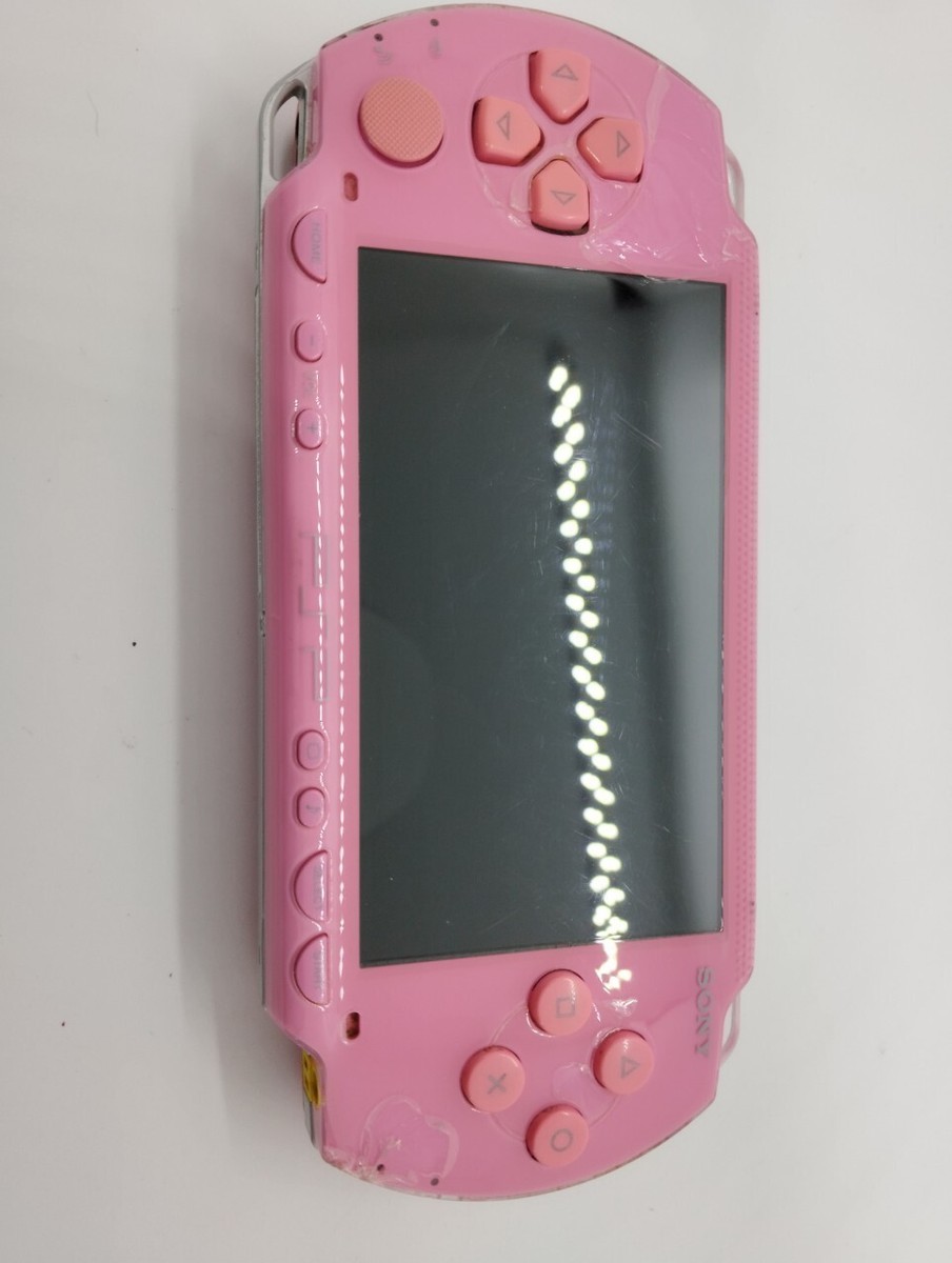 PSP 1000 Sony Blossom Pink w/Charger PlayStation Japan Tested