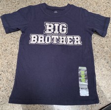 Boys Size 4 BIG BROTHER Tshirt New With Tag Carter s Brand